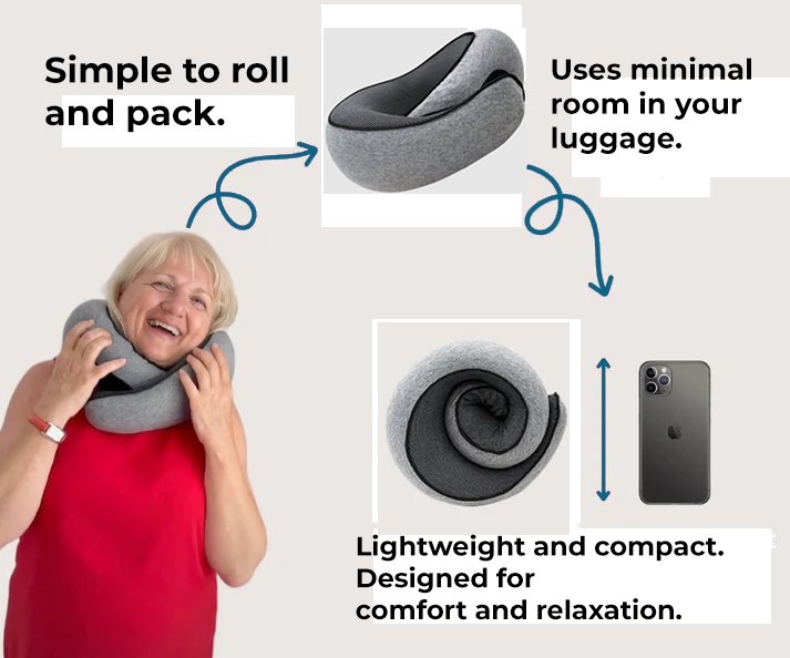 The AeroHug® Travel Pillow